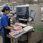 Automatic Tray Wrapping Machine – Ishida WM-Ai-AS2-JR Printing Scale