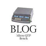 Price Computing Scales - Micro QTP Bench