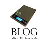 Portion Scales - Micro kitchen Scale