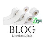 Llinerless Labels for Retail printing scale
