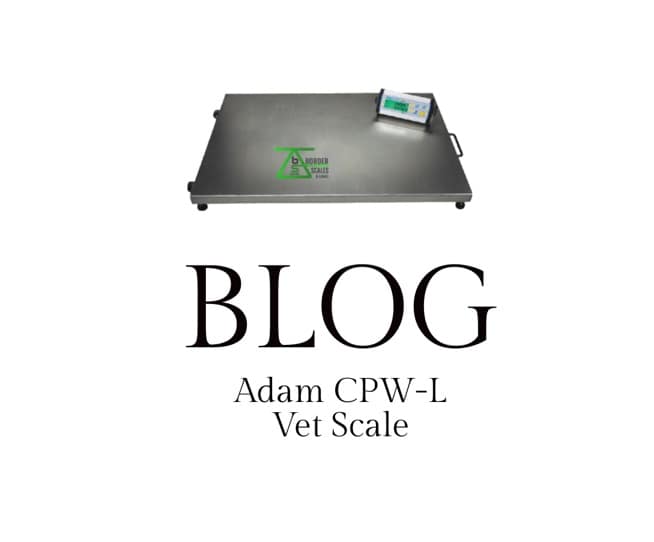 Adam CPW-L Vet Scale