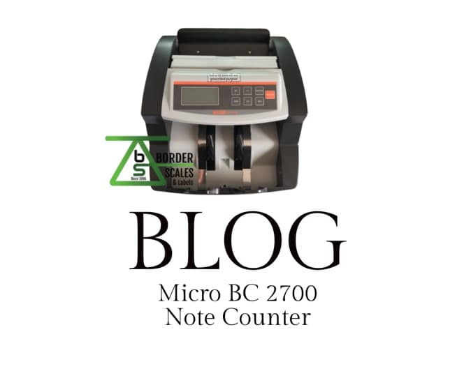 Micro BC 2700 Note Counter