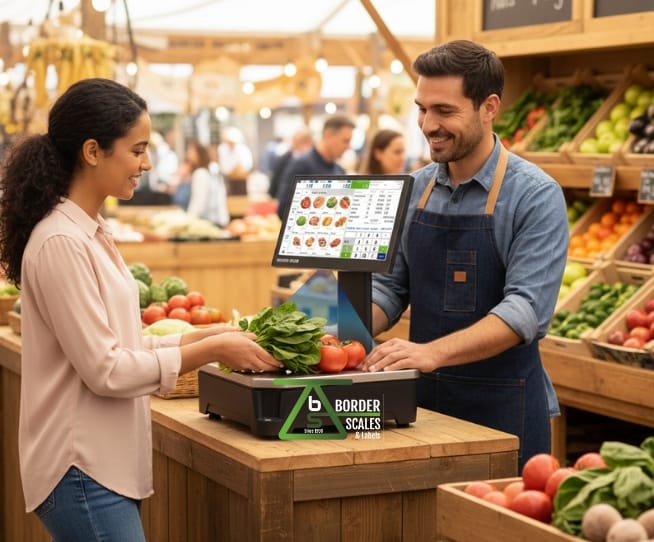 FreshBase Plus Ai Label Printing Retail Scale
